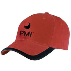 PMI Red/Black Cap